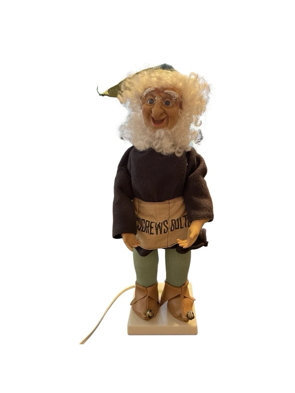 Vintage Animated Moving Elf Telco Motion Ette